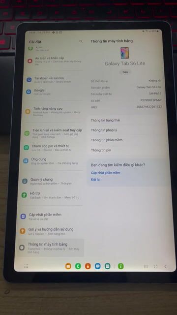 Samsung Galaxy Tab S6 Lite 10.4 inch 4GB/64GB. Mua bán Máy tính bảng tại Quận Đống Đa Hà Nội được đăng bởi thắng mobile mua bán điện thoại hình 1