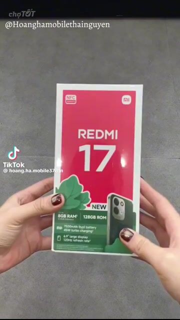 Redmi 17 4GB/128GB Full màu + Loa Xiaomi Outdoor. Mua bán Điện thoại tại Thành phố Thủ Đức Tp Hồ Chí Minh được đăng bởi XIAOMI OFFICIAL HCM hình 1