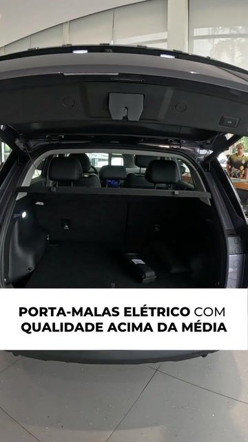 porta-malas elétrico com qualidade acima da média