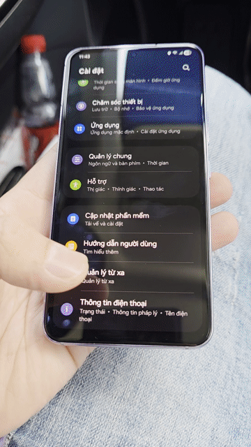 Samsung Galaxy S22 8GB/128GB Tím 95%, Hàng SSVN. Mua bán Điện thoại tại Quận Gò Vấp Tp Hồ Chí Minh được đăng bởi Linh Nguyễn hình 1