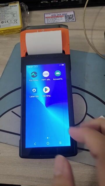 Giấy in nhiệt K57x38. Mua bán Đồ dùng văn phòng tại Huyện Ninh Hải Ninh Thuận được đăng bởi An Đạt hình 1