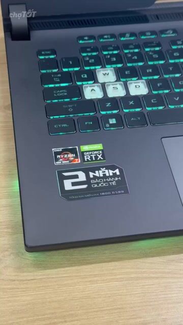 Rog Strix G513I Ryzen 7 16GB RTX 3050 BH 12-2027. Mua bán Laptop tại Quận Hoàng Mai Hà Nội được đăng bởi Hoàng Bách Computer hình 1