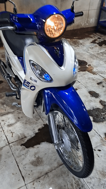 SYM Angela 50cc 2022 Trắng Xanh. Mua bán Xe máy tại Quận Tân Bình Tp Hồ Chí Minh được đăng bởi Đình Khương hình 1