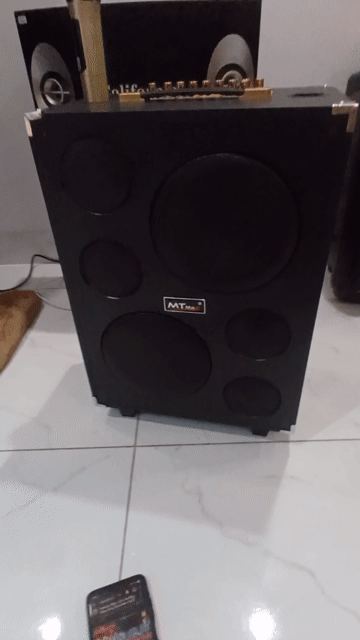 Loa karaoke MTMax Đen Bluetooth. Mua bán Tivi, Âm thanh tại Huyện Hoài Đức Hà Nội được đăng bởi Niềm vui trao đổi hình 1