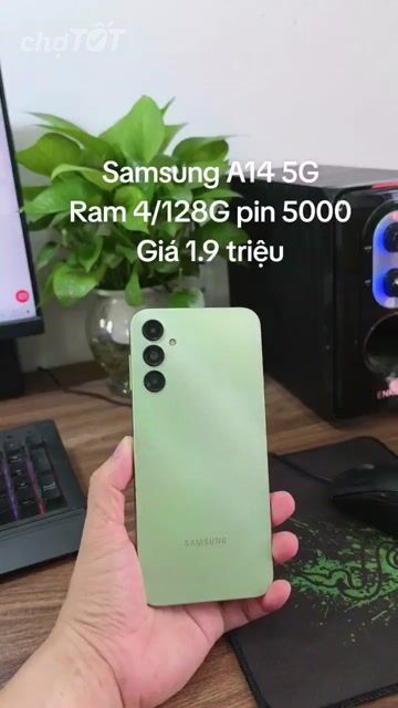 Samsung A14 5G 4GB/128GB màn zin pin khỏe. Mua bán Điện thoại tại Quận Hà Đông Hà Nội được đăng bởi Shop Điện Thoại Cũ Zin hình 1