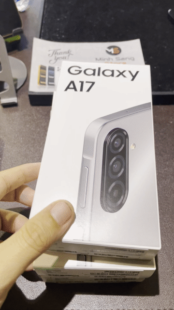 Samsung Galaxy A17 128GB new seal 100%. Mua bán Điện thoại tại Quận Gò Vấp Tp Hồ Chí Minh được đăng bởi Minh Sang SamZone hình 1