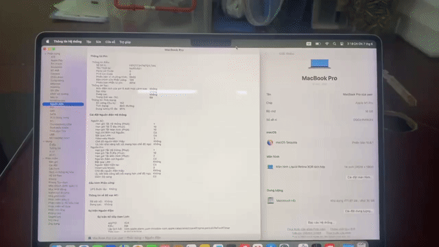 Apple MacBook Pro M1 14 inch 16GB/512GB. Mua bán Laptop tại Quận Cầu Giấy Hà Nội được đăng bởi Minh Khuê hình 1