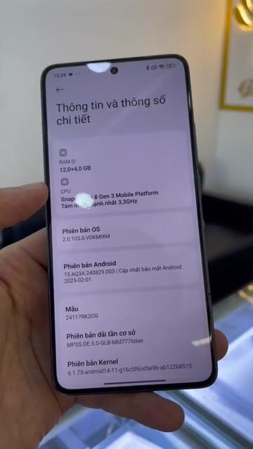 Xiaomi Redmi K80 5G 12GB/256GB rom Quốc Tế -xịn xò. Mua bán Điện thoại tại Quận 5 Tp Hồ Chí Minh được đăng bởi BVTMOBILE HỆ THỐNG BÁN LẺ UY TÍN hình 1