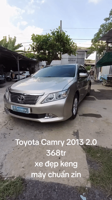 Toyota Camry 2013 2.0 Vàng cát. Mua bán Ô tô tại Quận 8 Tp Hồ Chí Minh được đăng bởi A Cường hình 1