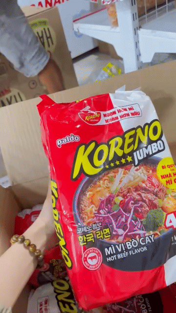 Mì Koreno Kim chi, bò cay 10 gói. Mua bán Đồ ăn, thực phẩm và các loại khác tại Thành phố Thủ Đức Tp Hồ Chí Minh được đăng bởi Quyen Doan hình 1