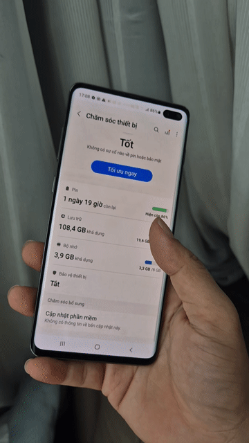 Samsung S10+ 128GB. Mua bán Điện thoại tại Quận 8 Tp Hồ Chí Minh được đăng bởi Phan Minh Tân hình 1