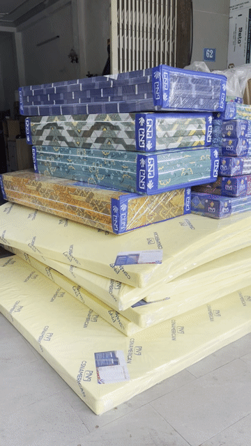 Nệm gấp Xốp ép PE 3-9 phân. Mua bán Giường, chăn ga gối nệm tại Quận Hải Châu Đà Nẵng được đăng bởi Xinh decor hình 1