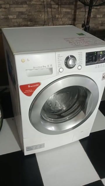 Thanh lý Máy Giặt LG inverter 9kg đẹp . Mua bán Máy giặt tại Quận Tân Phú Tp Hồ Chí Minh được đăng bởi Điện Tử Quách Điêu hình 1