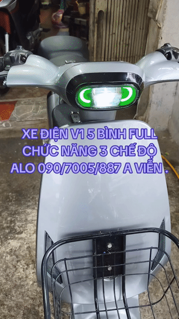 XE ĐIỆN V1 5  BÌNH 5-2025 Xám 6000 km. 3 CHẾ ĐỘ. Mua bán Xe máy tại Quận Bình Tân Tp Hồ Chí Minh được đăng bởi LÊ TRUNG VIỄN. hình 1
