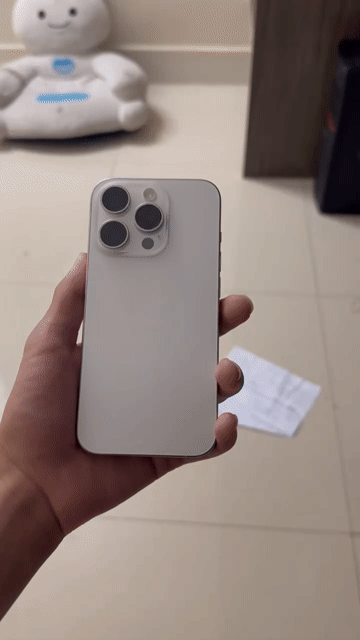 Apple iPhone 15 Pro 128GB Trắng 86% pin. Mua bán Điện thoại tại Huyện Ân Thi Hưng Yên được đăng bởi Bảo Nguyễn hình 1