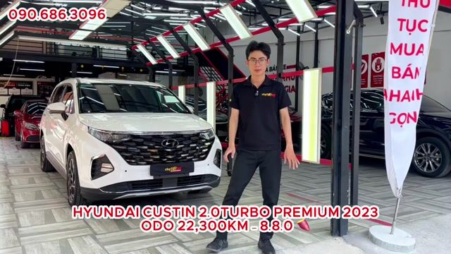 Hyundai Custin 2023 2.0Turbo - 22,300km Keng zin