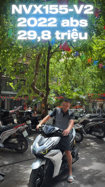 Yamaha NVX v2 2022 Bạc 20.000 km. Mua bán Xe máy tại Quận Ba Đình Hà Nội được đăng bởi Xe Máy Nam Thi hình 1