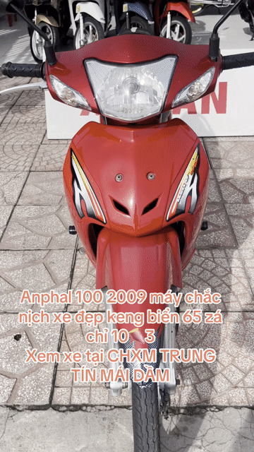 Honda Anphal 100 2009 Đỏ đen. Mua bán Xe máy tại Quận Cái Răng Cần Thơ được đăng bởi CẦM ĐỒ TRUNG TÍN  hình 1