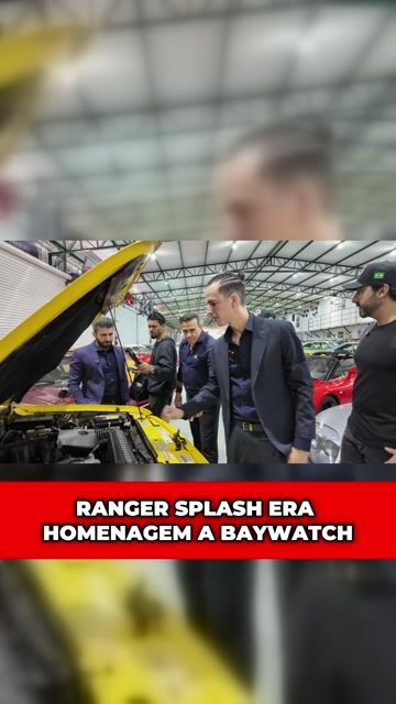 RANGER SPLASH ERA HOMENAGEM A BAYWATCH