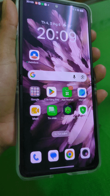 Oppo Find N3 Flip 12GB/256GB Hồng. Mua bán Điện thoại tại Huyện Tri Tôn An Giang được đăng bởi Po Po hình 1