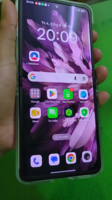 Oppo Find N3 Flip 12GB/256GB Hồng. Mua bán Điện thoại tại Huyện Tri Tôn An Giang được đăng bởi Po Po hình 1