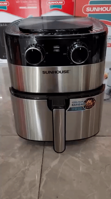 Nồi chiên không dầu SUNHOUSE SHD4026. Mua bán Bếp, lò, đồ điện nhà bếp tại Huyện Quốc Oai Hà Nội được đăng bởi Nguyễn Lan Vi hình 1