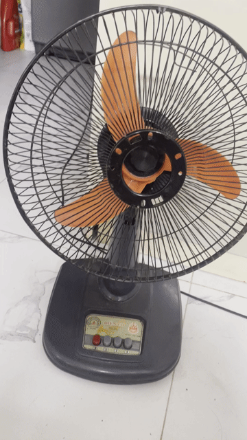 Quạt bàn Điện Cơ TICO Đen cam. Mua bán Quạt tại Quận Thanh Xuân Hà Nội được đăng bởi son hình 1