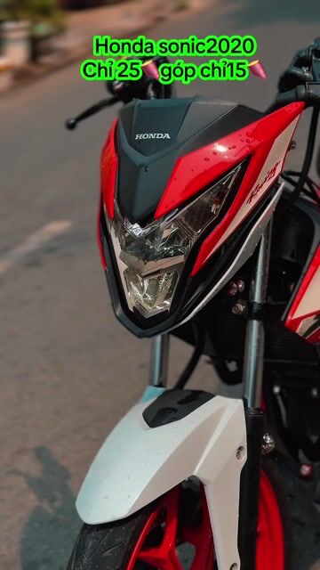 Honda Sonic 2020 Đỏ trắng đen. Mua bán Xe máy tại Quận 7 Tp Hồ Chí Minh được đăng bởi Cửa hàng xe máy trả góp Q7 hình 1