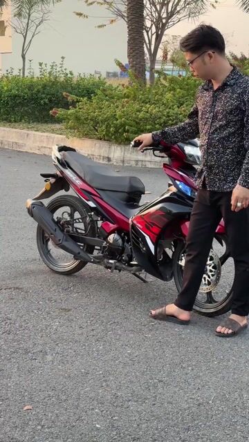 Yamaha Exciter 135LC Đỏ đen. Mua bán Xe máy tại Huyện Bến Lức Long An được đăng bởi Xe Máy Trung Toán hình 1