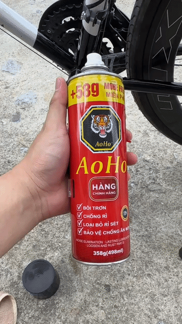 Dầu bôi trơn AoHo Đỏ 498ml. Mua bán Phụ tùng xe tại Huyện Bình Sơn Quảng Ngãi được đăng bởi Trà Giang hình 1