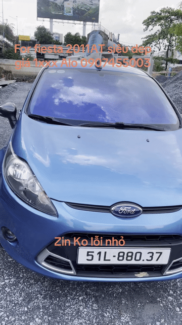 Ford Fiesta 2011 Xanh Tự động siêu cọp. Mua bán Ô tô tại Quận Tân Bình Tp Hồ Chí Minh được đăng bởi Anh Duy hình 1