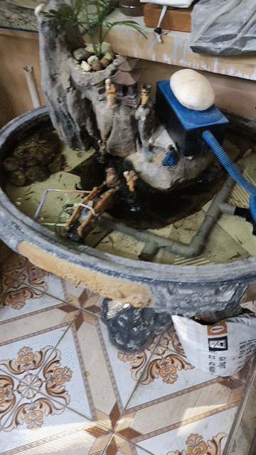 Hồ non bộ đá thiết kế tự nhiên. Mua bán Cây cảnh, đồ trang trí tại Thành phố Vũng Tàu Bà Rịa - Vũng Tàu được đăng bởi nguyên  hình 1