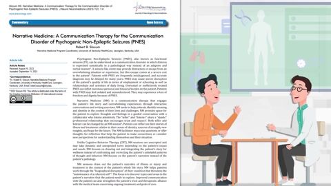 A Communication Therapy for the Communication Disorder of PNES