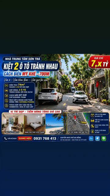 Mua bán Nhà ở Quận Sơn Trà Đà Nẵng diện tích 74 m² giá 7,9 tỷ