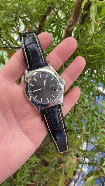 Đồng hồ đeo tay Guccji  automatic chinh hãng. Mua bán Đồng hồ tại Huyện Thuỷ Nguyên Hải Phòng được đăng bởi lê minh thông hình 1