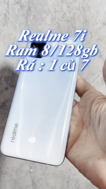 Realme 7i 8GB 128GB Xanh. Mua bán Điện thoại tại Quận 4 Tp Hồ Chí Minh được đăng bởi Tuấn hình 1