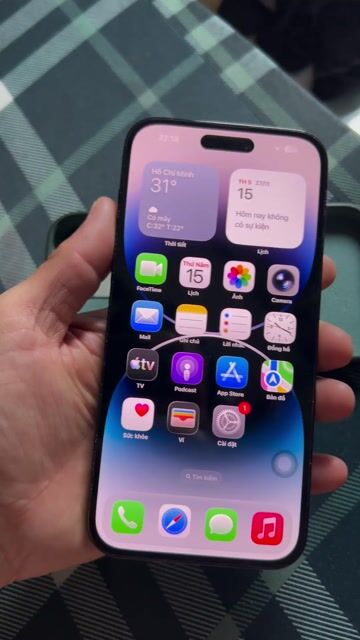 Apple iPhone 14 Pro Max 256GB Xám. Mua bán Điện thoại tại Huyện Trảng Bom Đồng Nai được đăng bởi alexx hình 1