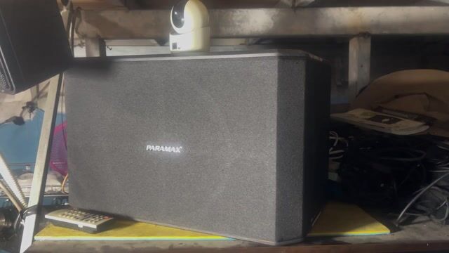 Loa karaoke Paramax bass 25cm Đen. Mua bán Tivi, Âm thanh tại Quận 7 Tp Hồ Chí Minh được đăng bởi HIEU NGUYEN hình 1
