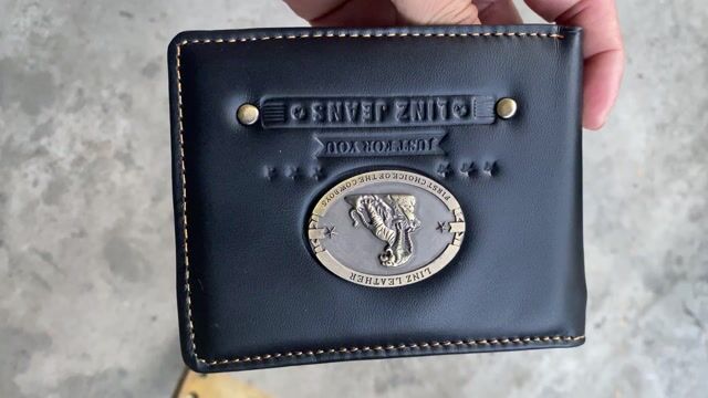 Ví nam da đen sang trọng. Mua bán Túi xách tại Thành phố Bến Tre Bến Tre được đăng bởi Shop Da Thật hình 1