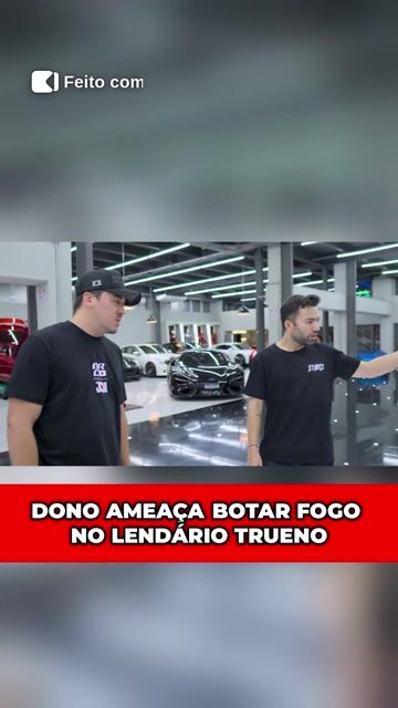 CELSO AMEAÇA BOTAR FOGO NO LENDÁRIO TRUENO #brclubtv #etnrlz #trueno #japan