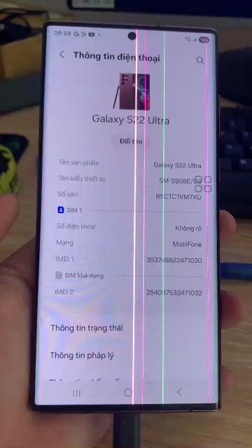 Samsung Galaxy S22 Ultra 128GB Tím than. Mua bán Điện thoại tại Quận Gò Vấp Tp Hồ Chí Minh được đăng bởi Đỗ Đức Đại hình 1