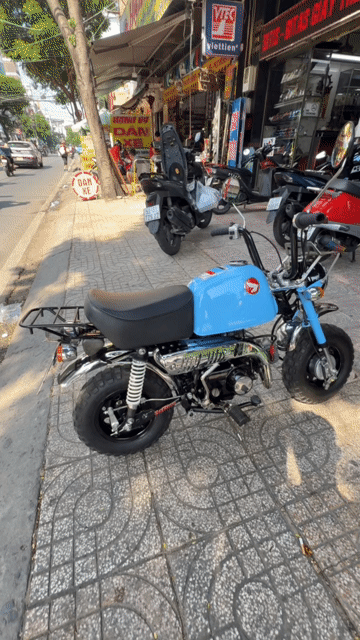 Honda Gorilla 50cc Xanh nhạt japan. Mua bán Xe máy tại Quận 8 Tp Hồ Chí Minh được đăng bởi Gia Minh hình 1