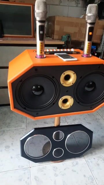 Loa kéo bass 20cm màu Cam 8 đường tiếng. Mua bán Tivi, Âm thanh tại Quận Bình Tân Tp Hồ Chí Minh được đăng bởi Minh Phát  hình 1
