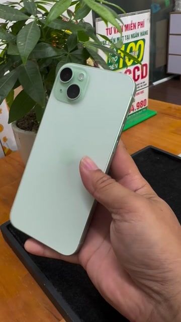 iPhone 15 Plus 128GB ll/a Xanh New 0 lần sạc.. Mua bán Điện thoại tại Quận Ninh Kiều Cần Thơ được đăng bởi Khải mobile hình 1