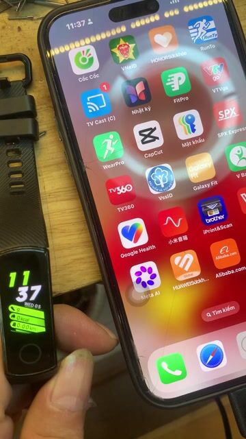 Vòng đeo tay thông minh HONOR BAND 5-BDF. Mua bán Thiết bị đeo thông minh tại Quận Hoàng Mai Hà Nội được đăng bởi Đồng Hồ si Nhật Thụy  hình 1