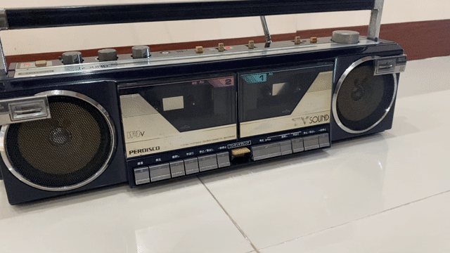 Đài cassette Hitachi Perdisco. Mua bán Tivi, Âm thanh tại Thành phố Thanh Hóa Thanh Hóa được đăng bởi tran thinh hình 1