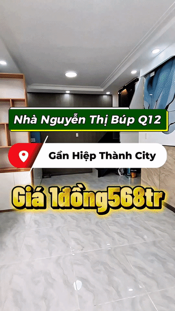 Mua bán Nhà ở Quận 12 Tp Hồ Chí Minh diện tích 24.5 m² giá 1,568 tỷ