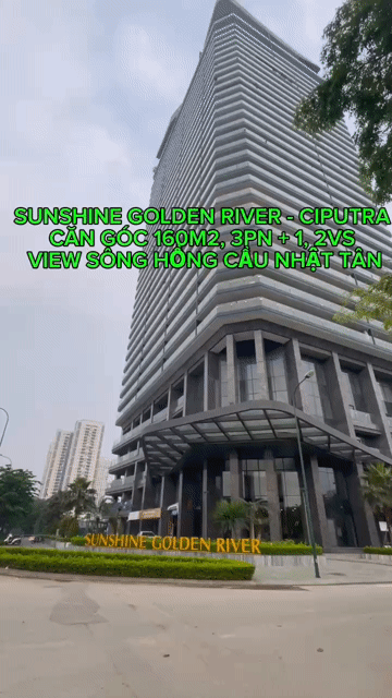 Cho thuê Căn hộ Chung cư Sunshine Golden River Quận Tây Hồ Hà Nội diện tích 175 m² giá 27 triệu/tháng