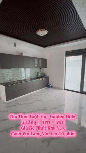 Cho thuê Nhà ở Golden Hills City Quận Liên Chiểu Đà Nẵng diện tích 190 m² giá 15 triệu/tháng