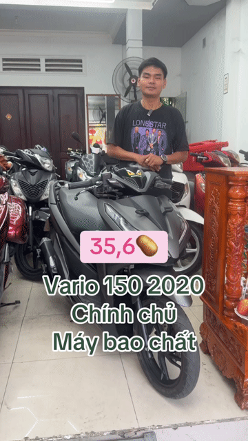 Vario 150 2020. hỗ trợ góp. Mua bán Xe máy tại Thành phố Thủ Đức Tp Hồ Chí Minh được đăng bởi Lê Hạnh hình 1